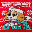 Nwt Girls Paw Patrol Skye Sweater 12m 18m Happy Howlidays Red Christmas  23
