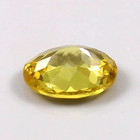 21 Ct Natural Yellow Ceylon Sapphire Oval Cut Certified Rare Loose Gemstone