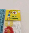Vintage Dime Store Novelty Girls Daisy Bracelet Lot 20 Nos 60s 70s Cute Flower 