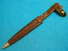 Vintage 6  Knife Sheath 4 Germany Commando Combat Fighting Stiletto Dagger Dirk