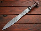 Custom Handmade Forged Damascus Steel Roman Gladius Warrior Sword  735