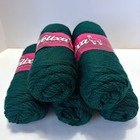 Velixa Alpaca Wool Yarn Evergreen Green 5 Skeins 95  Alpaca 100g 164yd New