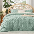  Comforter Set - Sage Green Comforter  Boho California King 19 - Sage Green