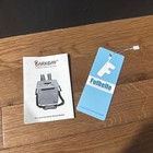 Barkbay Pet Carrier Bicycle Basket Gray Small Dog Cat Travel Tote     Open Box Nev