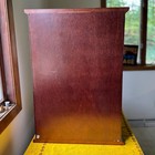 Vintage The Bombay Company Wooden Shadow Box 12 Cubby Display Case