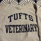 Vintage 90s Champion Reverse Weave Tufts Veterinary School Of Medicine