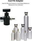 Paintball Co2 Tank Adapter Compressed Air Fill Station Remote Switch Black 