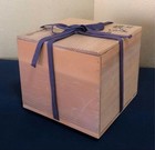 Seiko Sato Bamboo Pattern Koshikiguchi Tea Kama 25cm With Wood Box