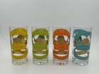 Vintage Starlyte  what s Your Poison  Glasses Set Of 8 Rare