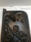 Vintage Cast Iron Stove Door - Wood Coal Grill Vent