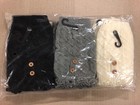 6 Pack Boot Cuffs Short Socks Toppers Women Crochet Knit Shell Leg Calf Warmers