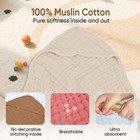 Muslin Hooded Baby Towels 100  Cotton    super Soft Muslin Baby Bath Towel - 32   