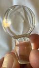 Vintage Glass Decanter  Perfume    or Wine Stopper Replacement