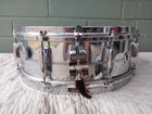 Early 70 s Gretsch 5 X 14 Chrome Over Brass 8 Lug Snare Drum