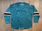 Ahl San Jose Barracudas Ccm Authentic Premier Road Jersey Teal Sz Xxl Hockey