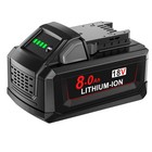 2x 8 0ah Battery And Charger For Milwaukee For M18 Extended Capacity 48-11-1860