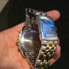 Citizen Eco-drive Perpetual Calendar Two-tone Bracelet Watch Black Dial