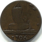 1796 Gb Conder Farthing - Northumberland - Newcastle - Spence -d   H 32 - Ct 818