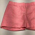 The Limited Shorts Womens Size 2 Pink Patterned Walking Casual Shorts Flat Front