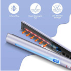 Ig Inglam Titanium Flat Iron Hair Straightener  Curling Iron 1 Inch  Infrared