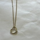 14kt Yellow Gold Ankle W  Heart Charm Bracelet