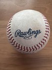 Official Rawlings Game Used Major League Baseball Mlb Real Leather  10 Fast Ship