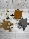 Handmade Felt Dog Puppy Coasters Trivets Set Of 4 Corgi Scottie Dalmatian