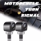 Universal  Led Motorcycle Turn Signals Indicator Amber Blinker Light Lamp 