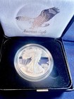 2024 w   1 American Eagle 1oz Silver Proof Coin West Point Mint Ogp   Coa