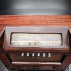 Vintage 1940s Rca Victor Tube Radio Mahogany Model 16x4 Police Band        