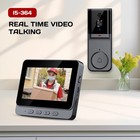 2 4g Wireless Smart Lcd Screen Intercom Video Doorbell Camera Monitor Home 4 3 