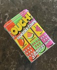Vintage Ouch  Bubble Gum Bandaids Bandages Metal Tin -  1990 s Amurol Full 