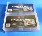 10 Deluxe Currency Slab -regular Bill-rigid  Holds 1 U s  Bill   Other Currency