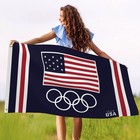 Olympic Flag 3x5 Ft Sports Championship For Indoor Outdoor Banner