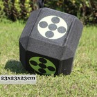 Archery Polyhedral Target 3d Arrow High Density Self Healing Foam Cube 23 X 23cm