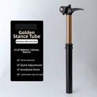 Adjustable Mtb Dropper Post Aluminum Alloy Oil Gas Structure 27 2 To 31 6mm