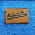 Brewers Leather Iron On Patch For Hats And Accessories