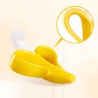 Banana Shape Safe Toddle Teether Baby Silicone Training Toothbrush Bpa Free Bana