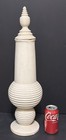 Privilege International Large 23  Tall Cream Beige Ceramic Flower Vase Urn W lid