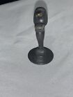 Rare  Vintage 1950s Richard Rohac Austrian Art Deco Begging Dog Bronze Figurine