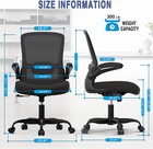 Mimoglad Office Chair  Ergonomic Desk Chair With Adjustable Lumbar Support  High