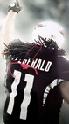 Larry Fitzgerald Signed 8x10 Photo Arizona Cardinals Hof Football Auto Aac Coa 