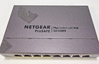Netgear Prosafe Plus Gs108pev3 8-port Gigabit Poe Ethernet Switch