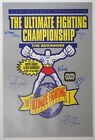 Ken Shamrock Royce Gracie Patrick Smith Art Jimmerson Signed 24x36 Ufc 1 Poster