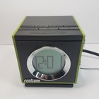 Realtone Rt205 Am fm Dual Alarm Clock Radio Blue Works Sound Great