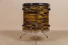 1970s Ludwig Standard 16x16 Lemon Strata Floor Tom