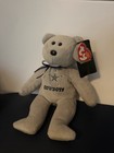 Ty Beanie Baby Dallas Cowboys Nfl Football Bear 8 5  Stuffed