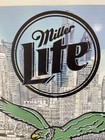 Miller Lite Beer Philadelphia Eagles Metal Sign - High Life - Nfl