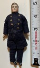 1800   s Antique German  Ceramic  Porcelain Miniature Doll Rare Civil War General
