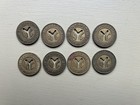 Vintage New York City Transit Authority Tokens  lot Of 8 